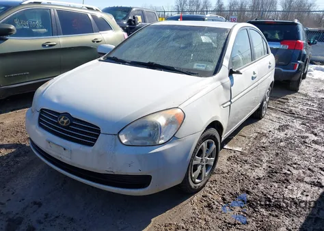 2010 Hyundai Accent Gls from USA, damaged, VIN KMHCN4AC4AU488759